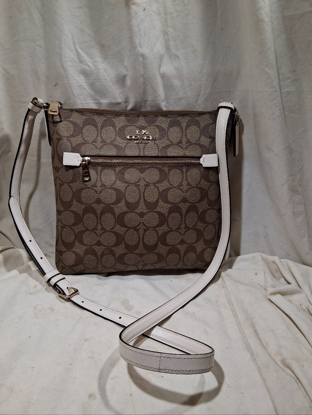 Coach signature crossbody
